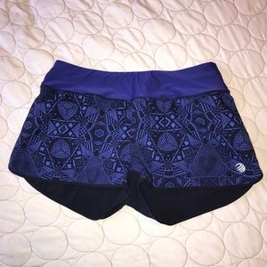 MPG blue patterned shorts!